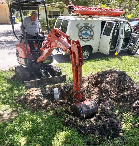 digging